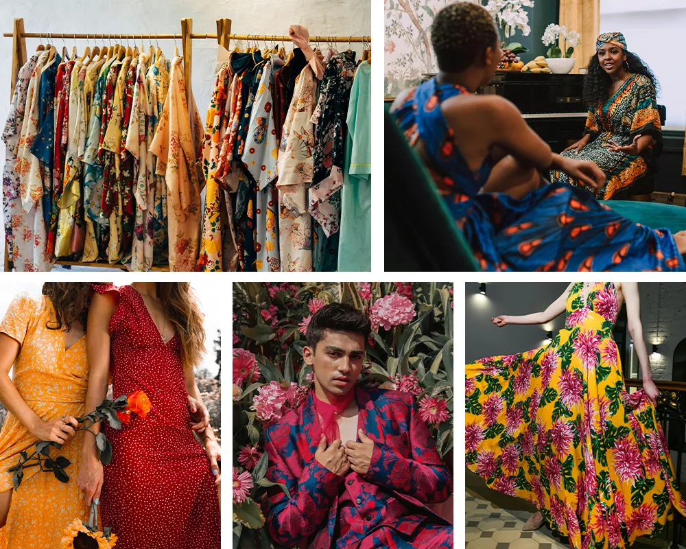 Silk scarves & luxury, Reactive or acid, soft hand-feel