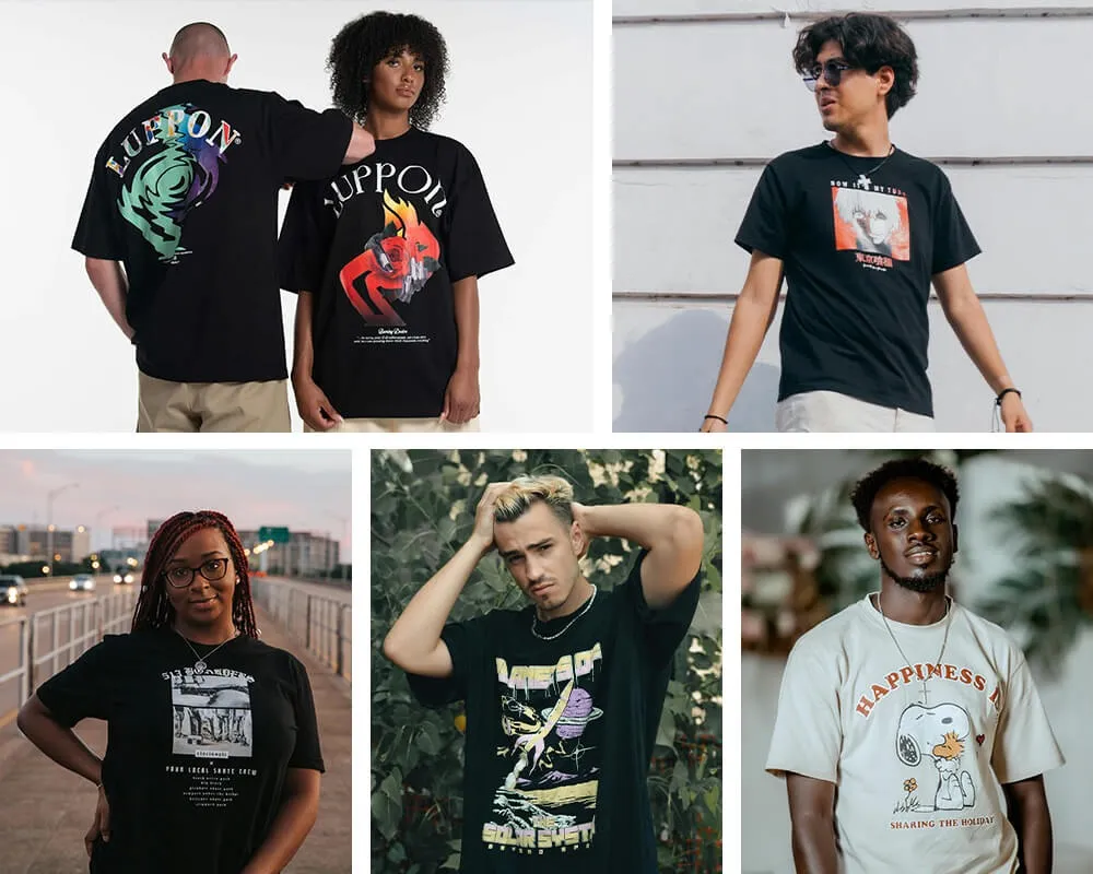 T-shirts, One-off tees and small batches