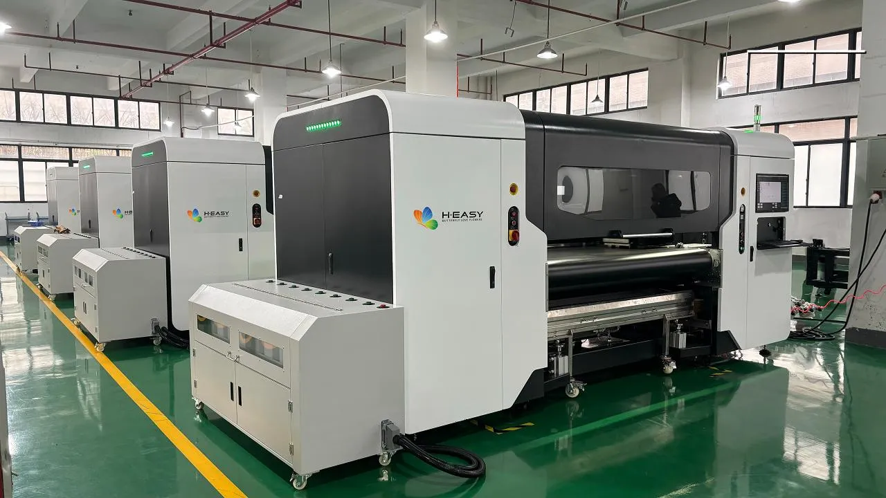 Printing Industry Experts supported by in-house textile printer production