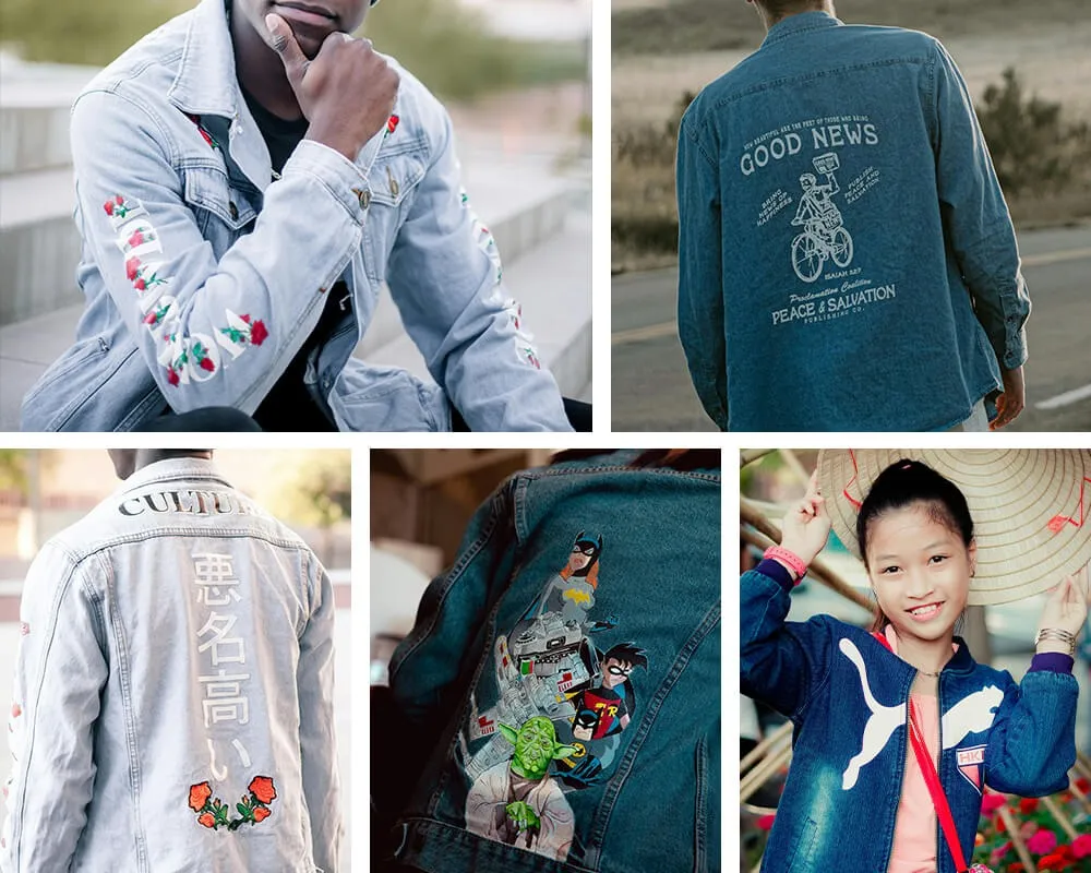 Denim, Jackets and structured garments