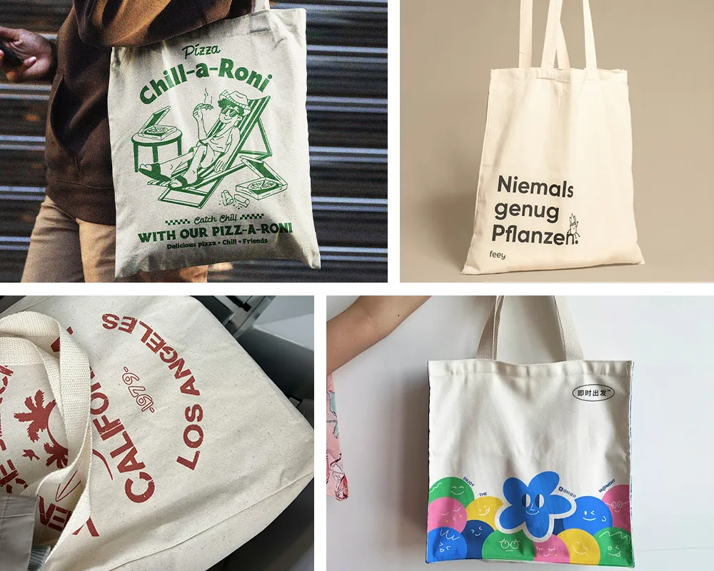 Totes & bags, Printed fabric carriers