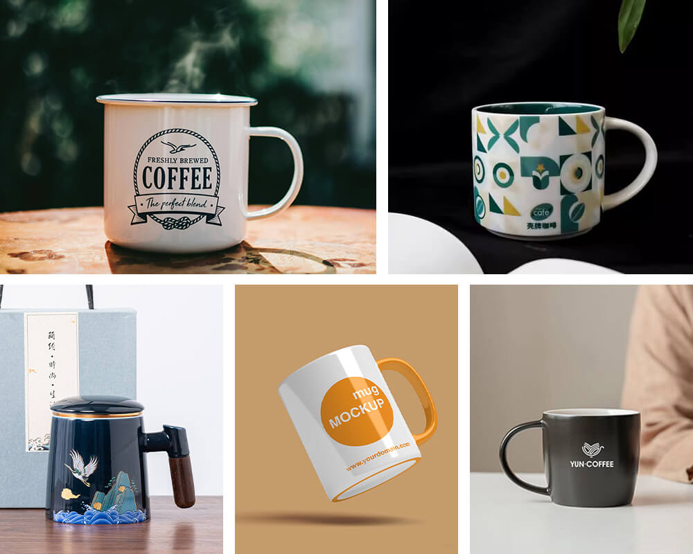 Mugs & drinkware, Ceramic and stainless