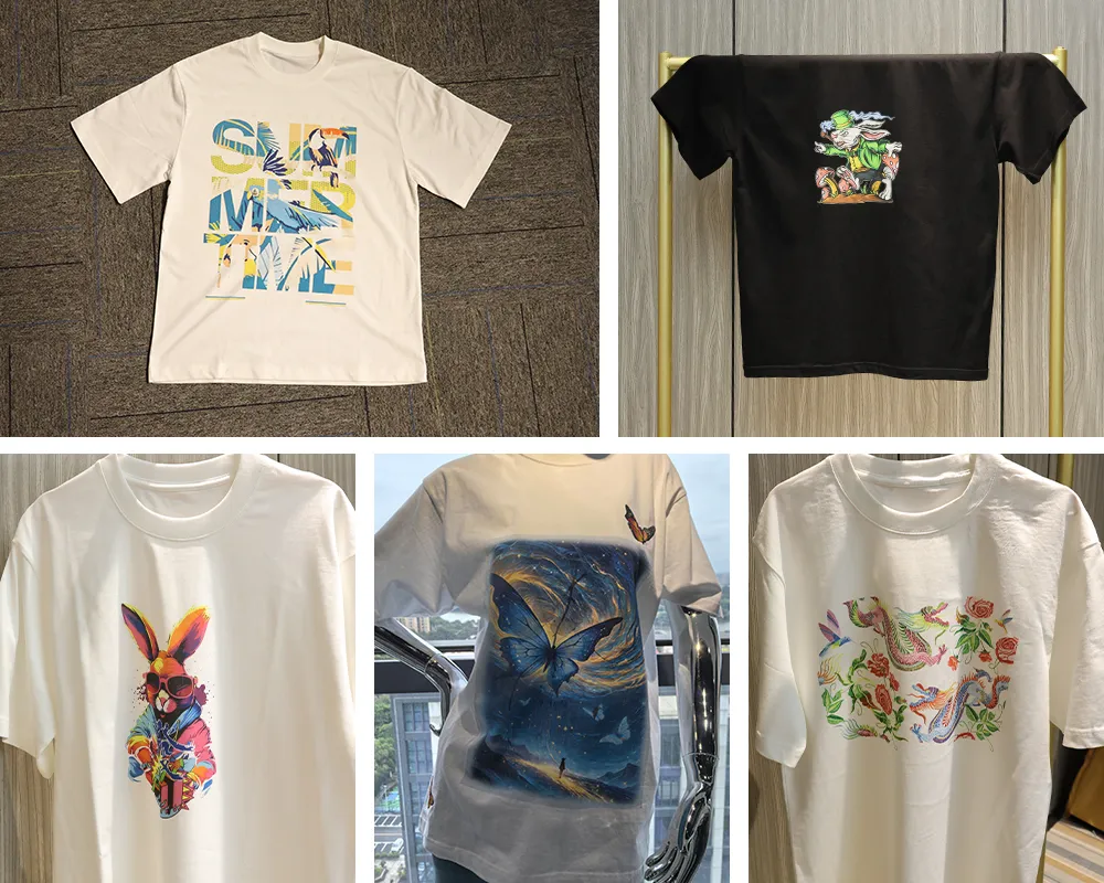 T-shirts, Short-run and on-demand garment graphics