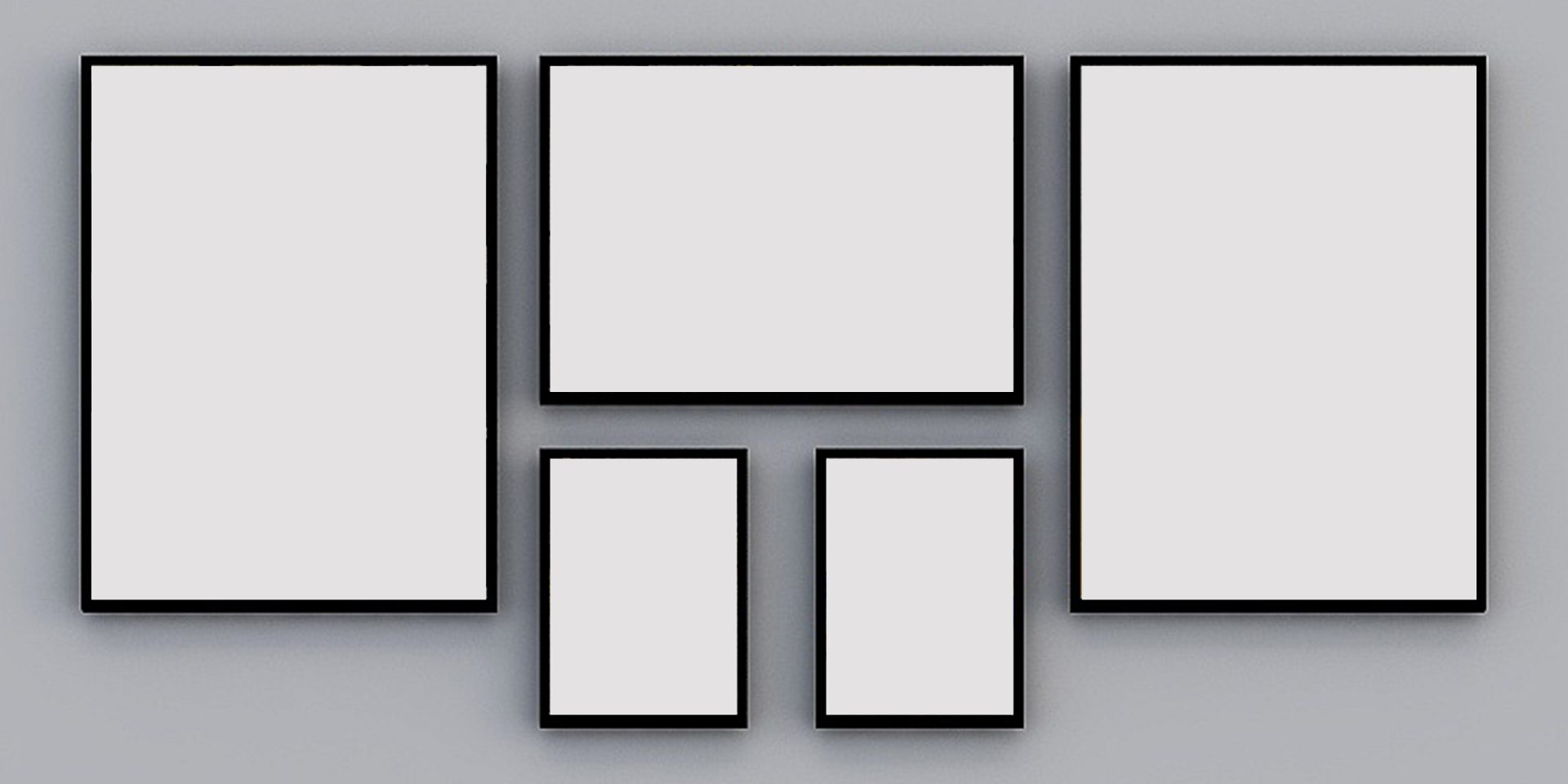 Wall art before printing, Undecorated wall-art substrate
