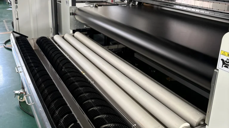 Three-unit linked belt-washing system on an H-Series textile printer
